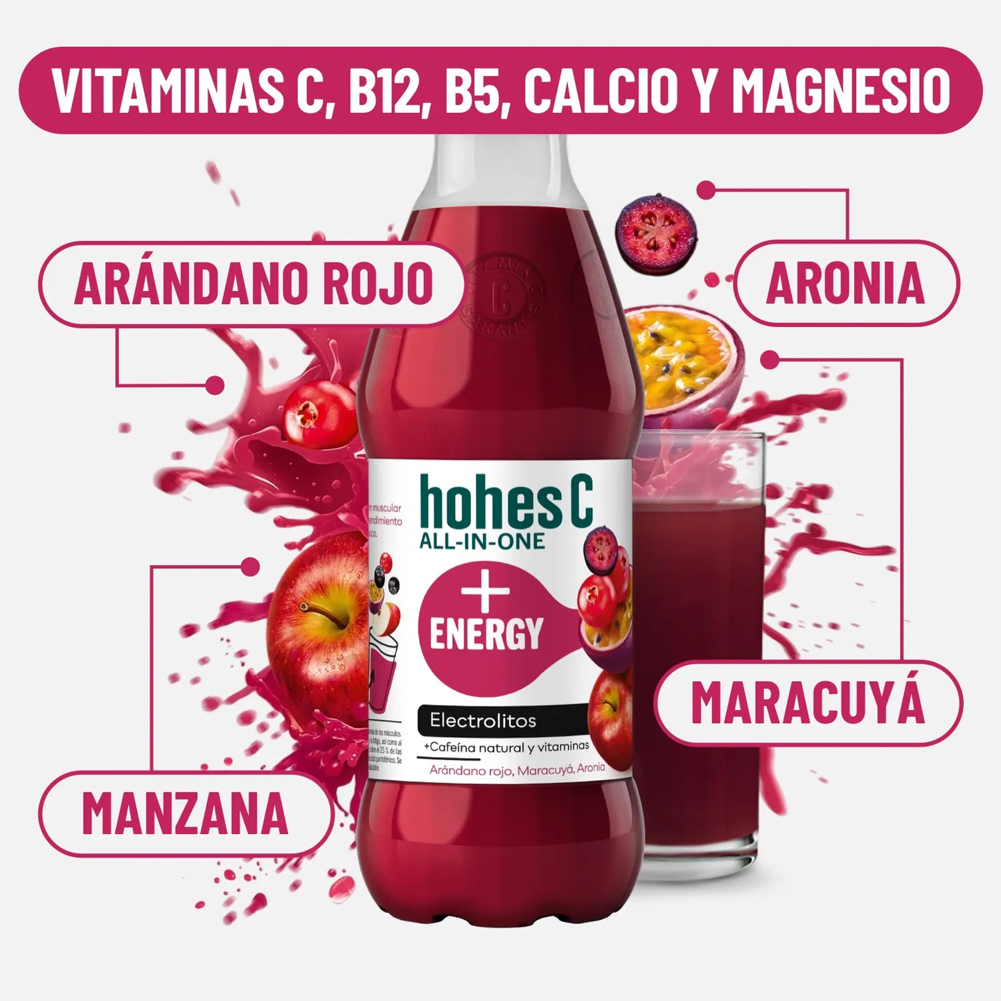 hohes C All-In-One Energy - Pack de 6 (6x1L)