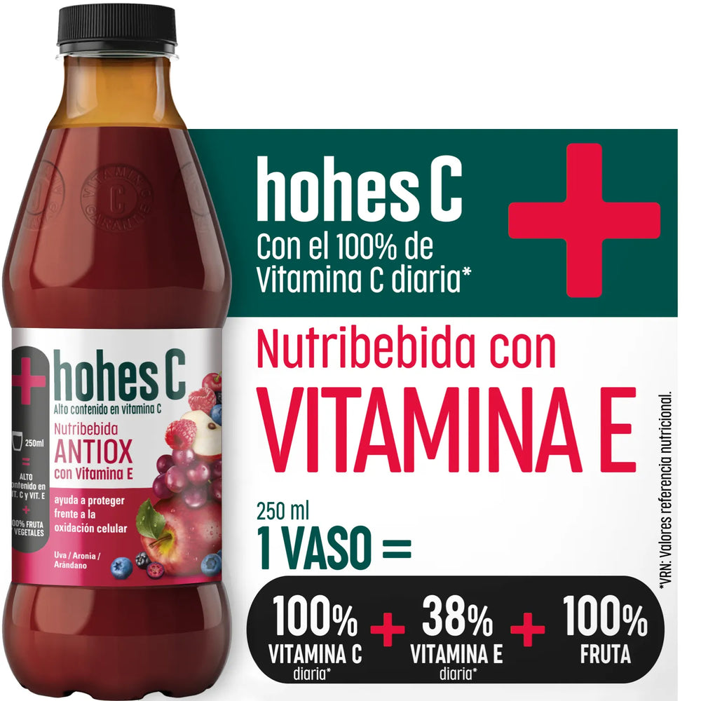 
                  
                    hohes C Pack 3 Sabores: Antiox, Calcio y Hierro - Pack de 6 (6x1L)
                  
                