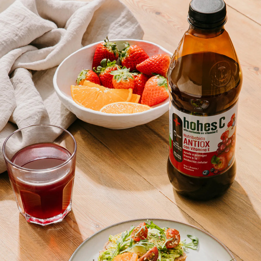 
                  
                    hohes C Nutribebida Antiox con Vitamina E - Pack de 6 (6x1L)
                  
                