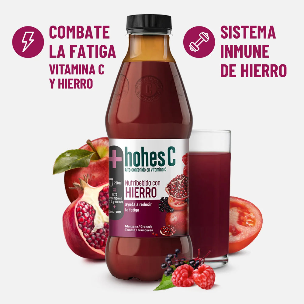 hohes C Nutribebida con Hierro - Pack de 6 (6x1L)