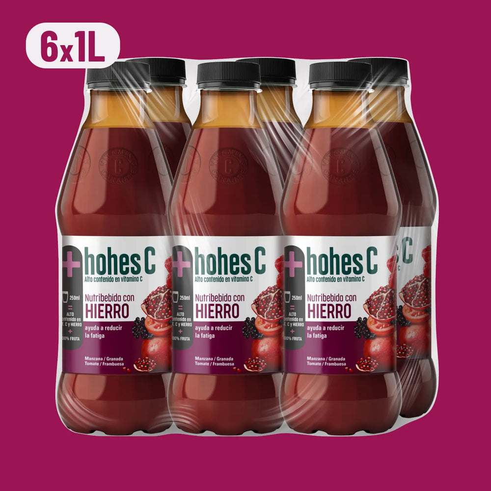 
                  
                    hohes C Nutribebida con Hierro - Pack de 6 (6x1L)
                  
                