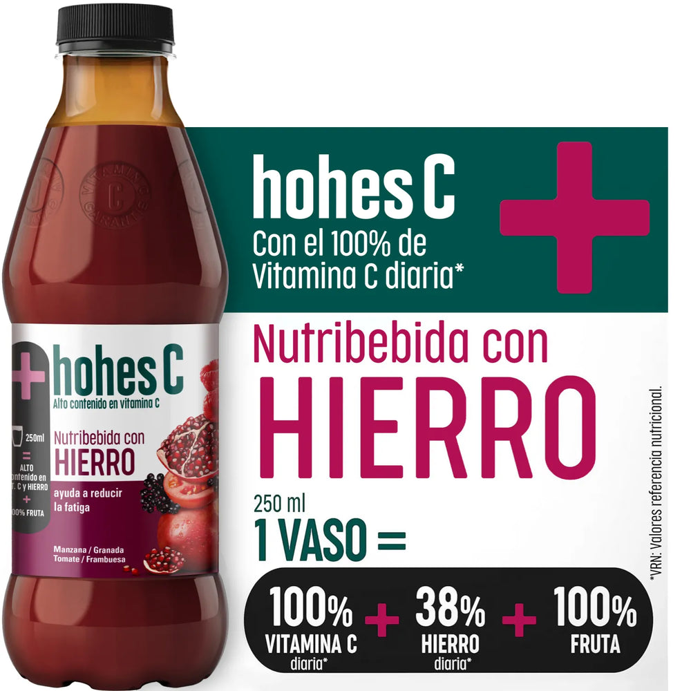 
                  
                    hohes C Nutribebida con Hierro - Pack de 6 (6x1L)
                  
                