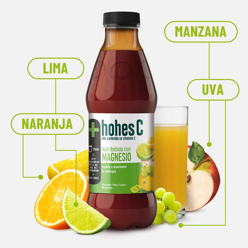 
                  
                    hohes C Nutribebida con Magnesio - Pack de 6 (6x1L)
                  
                