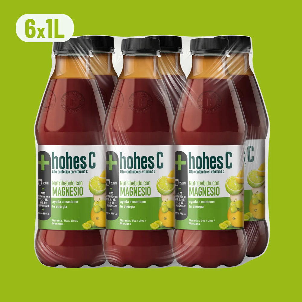 
                  
                    hohes C Nutribebida con Magnesio - Pack de 6 (6x1L)
                  
                