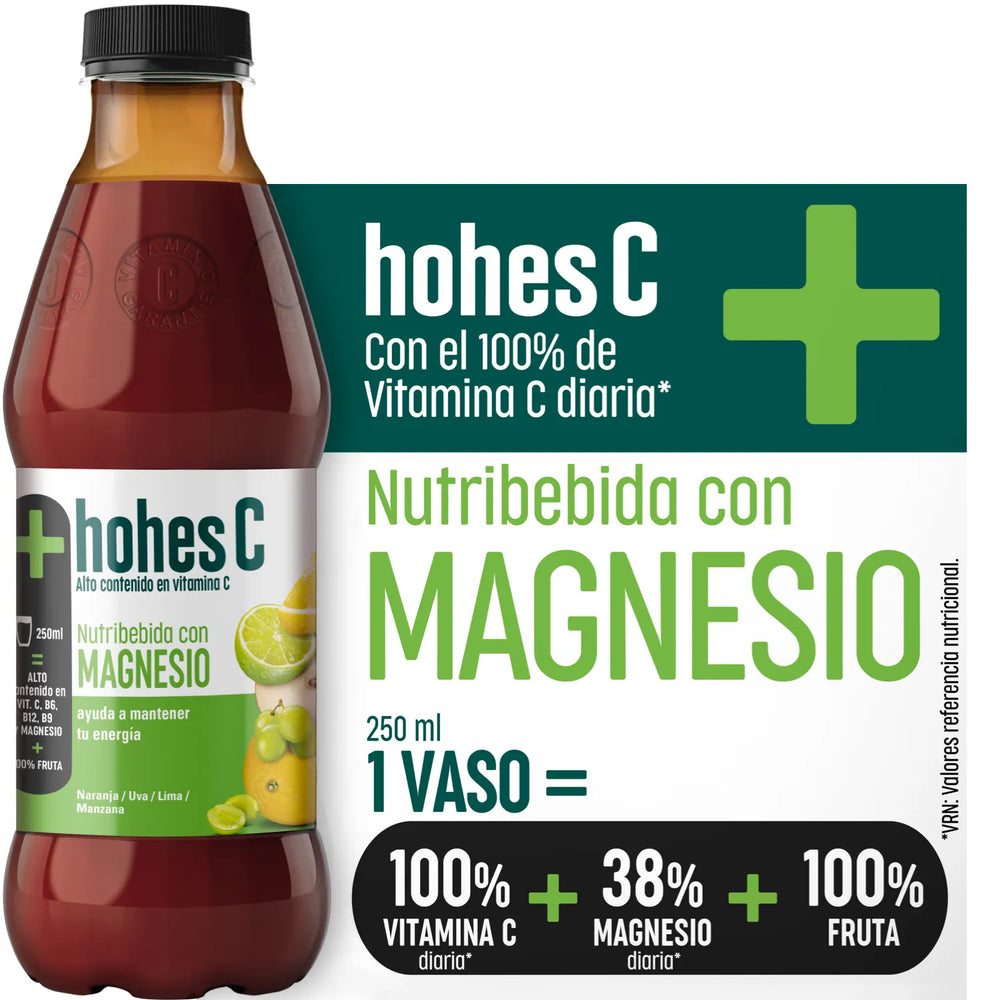 
                  
                    hohes C Pack 3 Sabores: Hierro, Vitamina D y Magnesio - Pack de 6 (6x1L)
                  
                