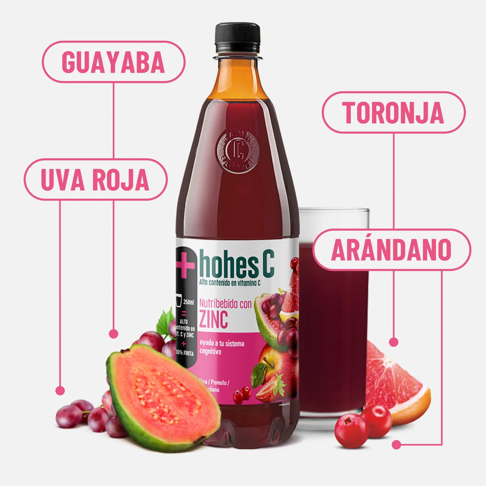 
                  
                    hohes C Nutribebida con Zinc - Pack de 6 (6x1L)
                  
                