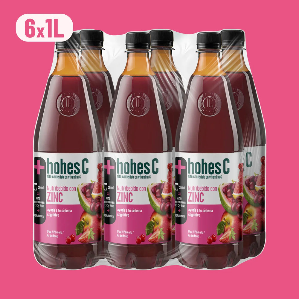 
                  
                    hohes C Nutribebida con Zinc - Pack de 6 (6x1L)
                  
                