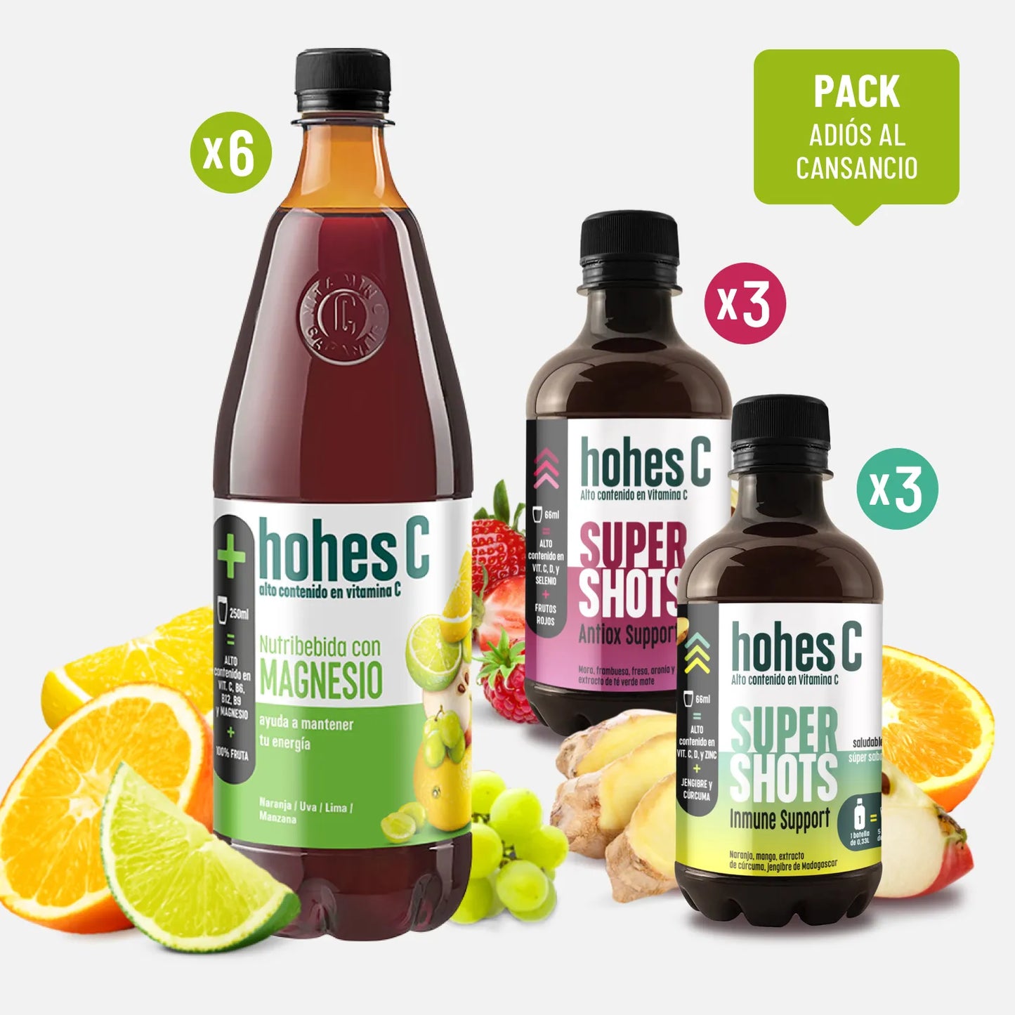 hohes C Pack "Adiós al Cansancio"
