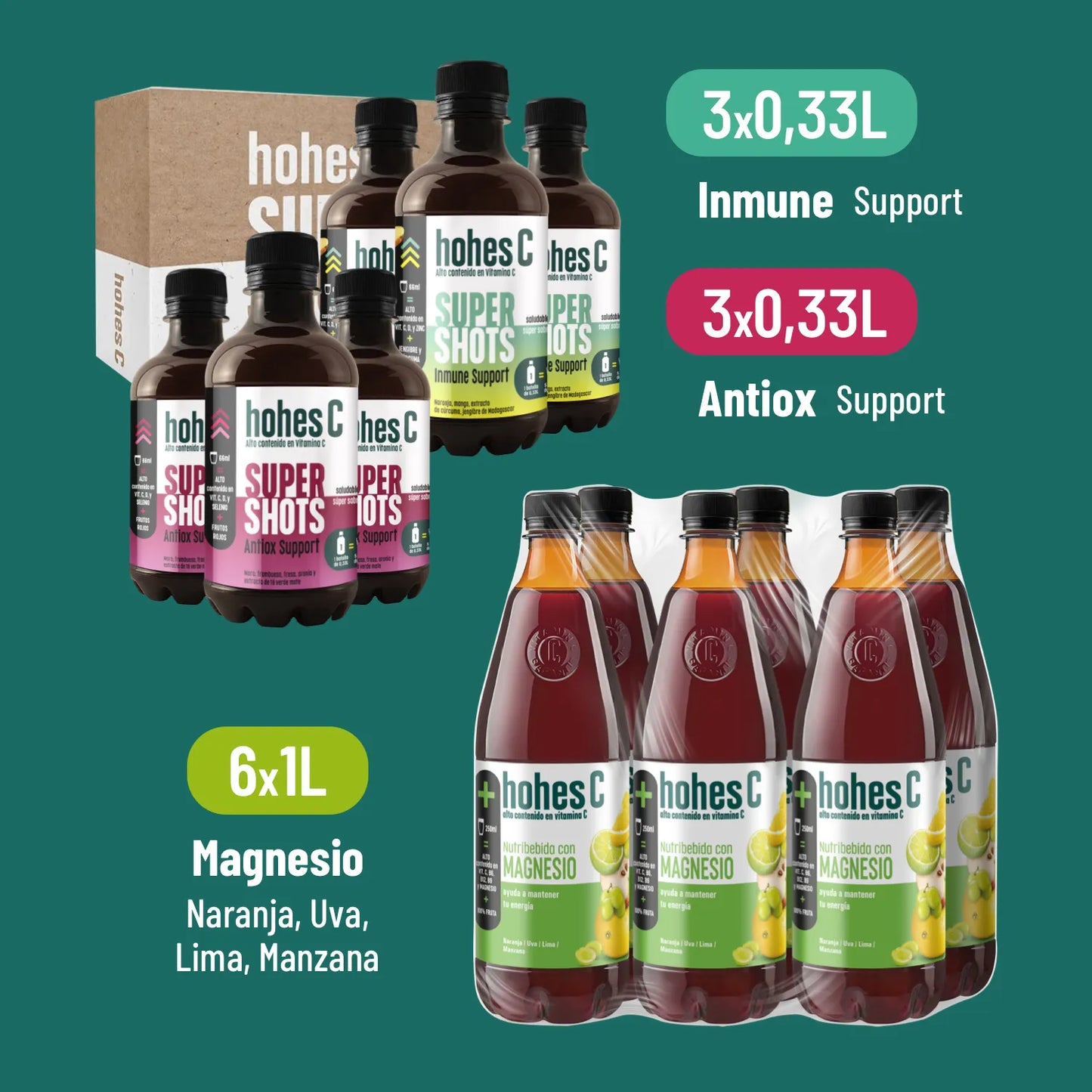 hohes C Pack "Adiós al Cansancio"
