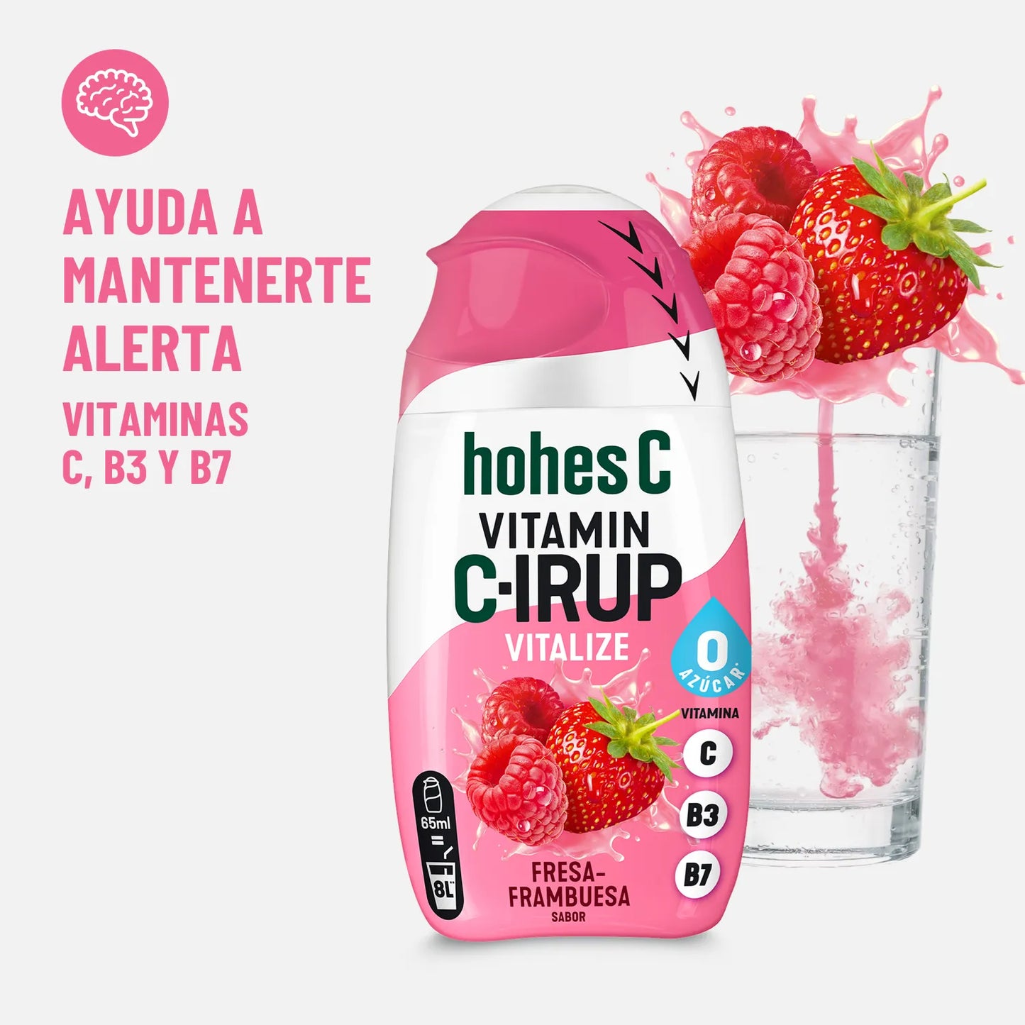 hohes C Vitamin C-IRUP Vitalize - Pack de 8 (8x65ml)