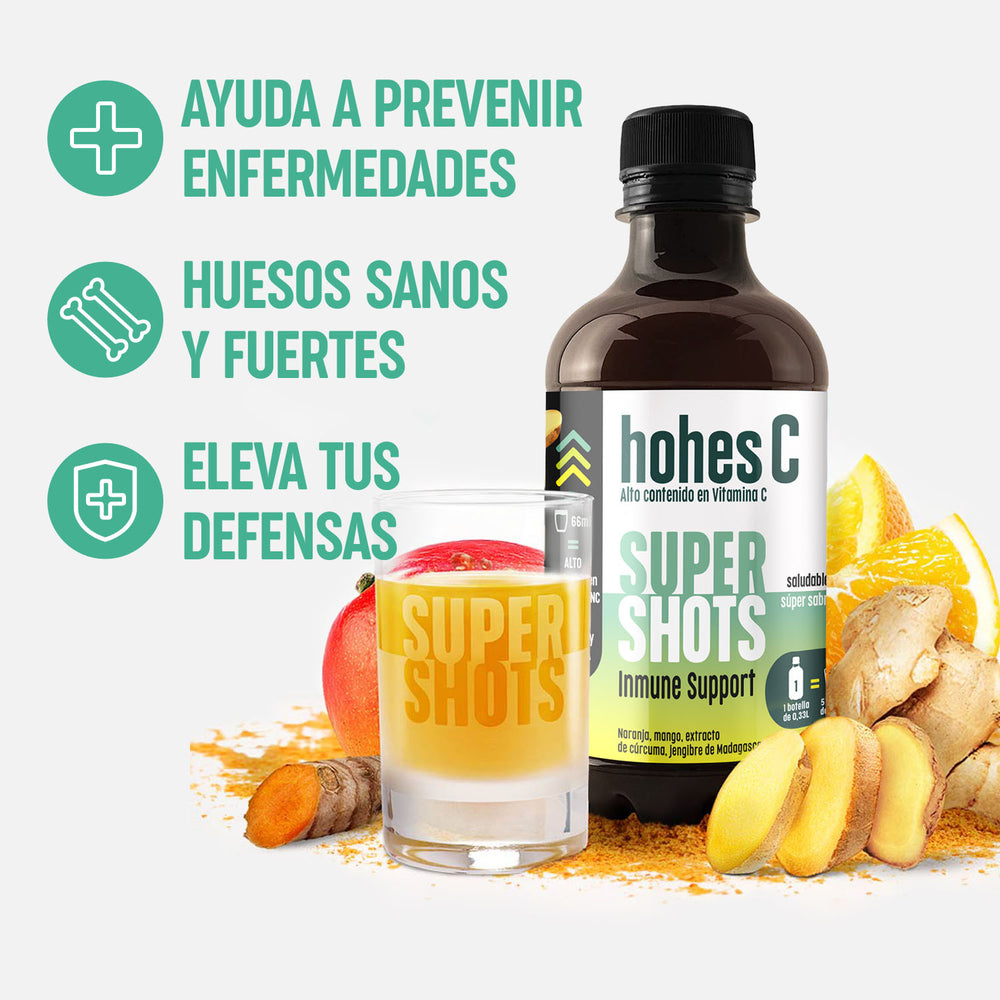 hohes C Super Shots Inmune - Pack de 3 (3x0,33 L)